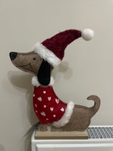 Load image into Gallery viewer, Festive Felt Dog
