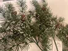 Load image into Gallery viewer, Xmas Frosty Pine Spray
