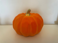 Load image into Gallery viewer, ☀️ Orange &amp; Gold Ceramic Pumpkin

