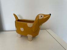 Load image into Gallery viewer, Sausage Dog Plant Pot
