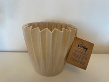 Load image into Gallery viewer, Earthy Natural Bamboo Corrugated Pot
