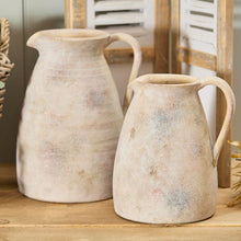 Load image into Gallery viewer, Terracotta Rustic Finish Vase With Handle
