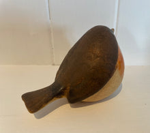 Load image into Gallery viewer, Brown Stoneware Robin Ornament
