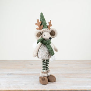 Mouse With  Reindeer Antlers