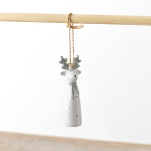 Hanging Ceramic Reindeer