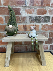 Natural Wood Decorative Bench