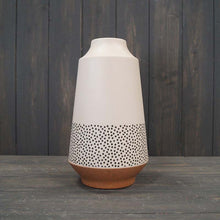 Load image into Gallery viewer, Earthy Dotty Bamboo Skandi Vase

