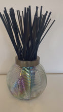 Load and play video in Gallery viewer, Lustre Large Glass Reed Diffuser Bottle &amp; 50 Fibre Reeds
